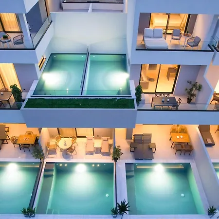 Apartman Videre Golden Private Pool Potamia