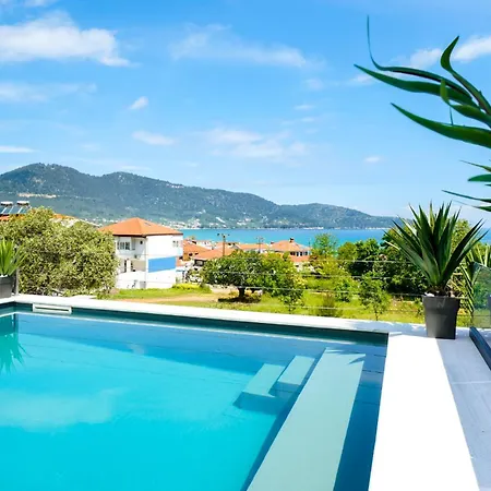 Apartman Videre Golden Private Pool Potamia