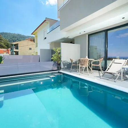 Videre Golden Private Pool Apartamento Potamia (Thasos)