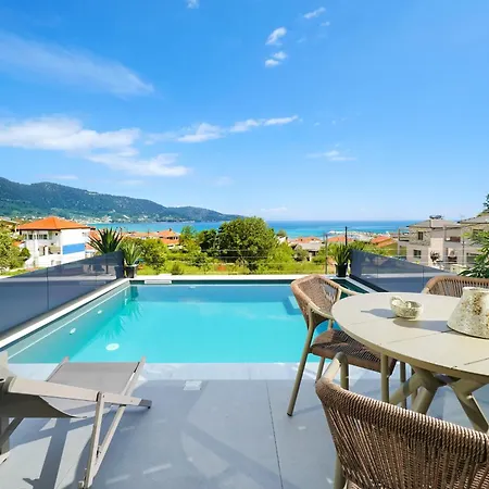 Videre Golden Private Pool Apartamento Potamia (Thasos)