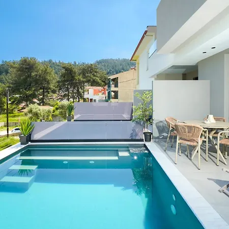 Videre Golden Private Pool Apartamento Potamia (Thasos)