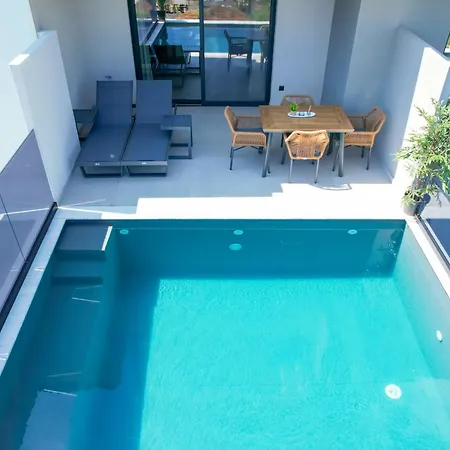 Apartman Videre Golden Private Pool Potamia